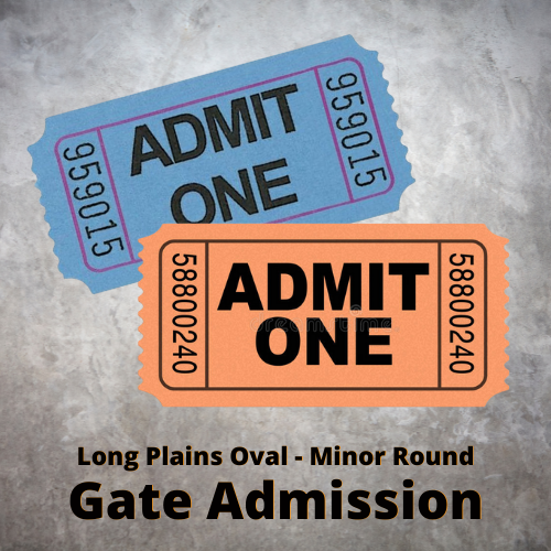 Gate Admission - Long Plains Oval - Minor Round - Adult (for people stuck at the gate with no cash)